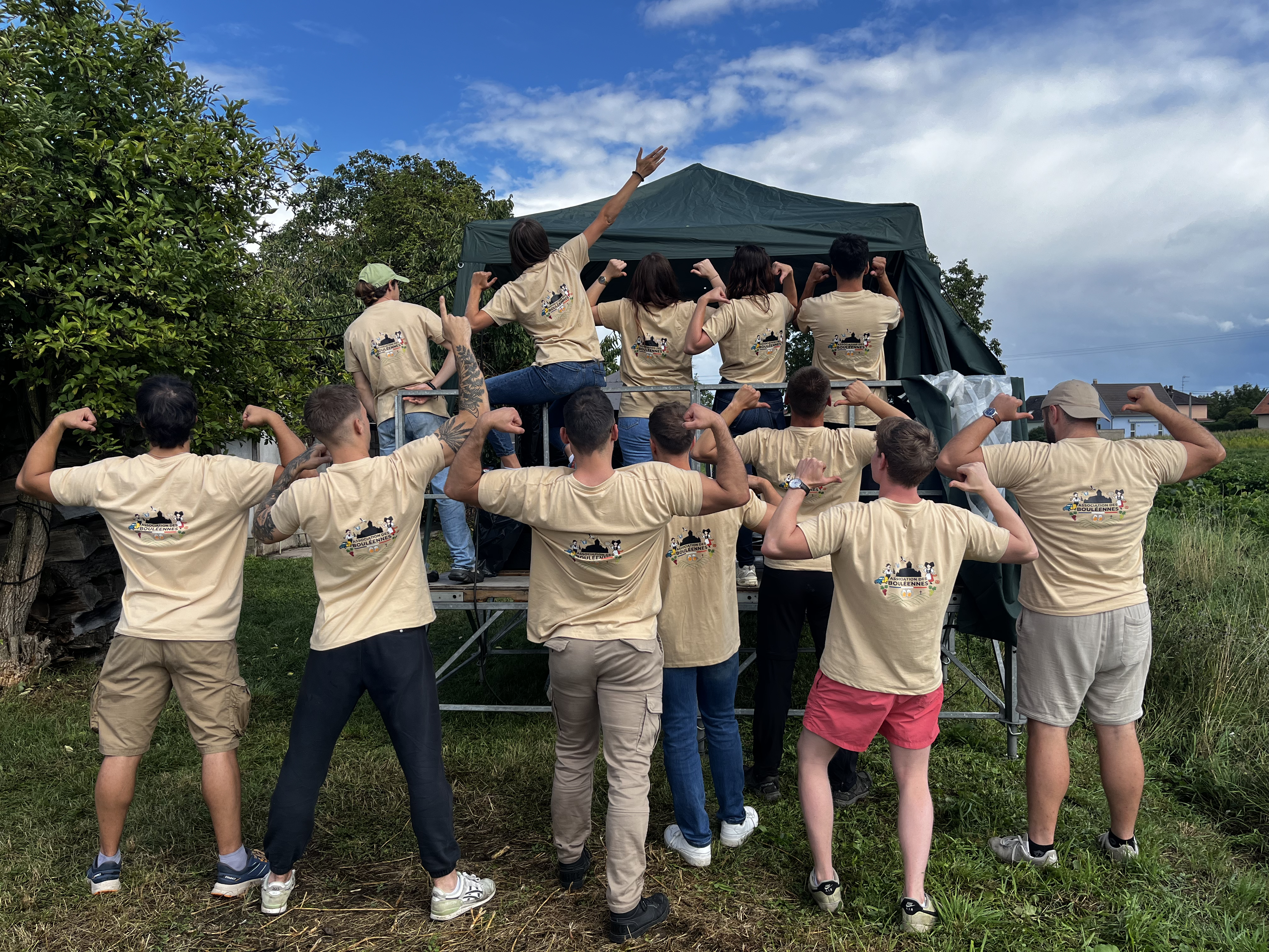 L'équipe des Bouléennes